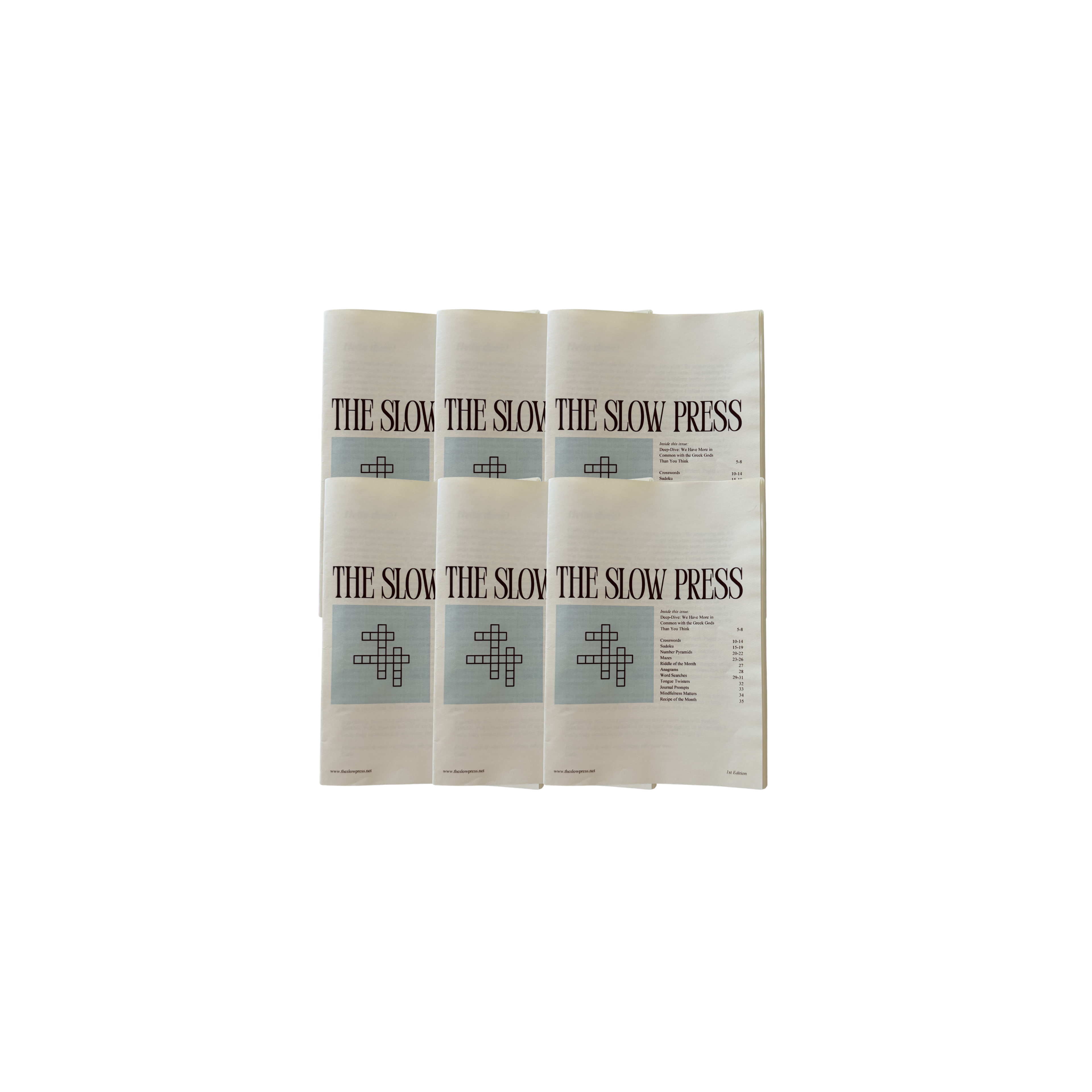 The Slow Press Club - 6 Month Subscription