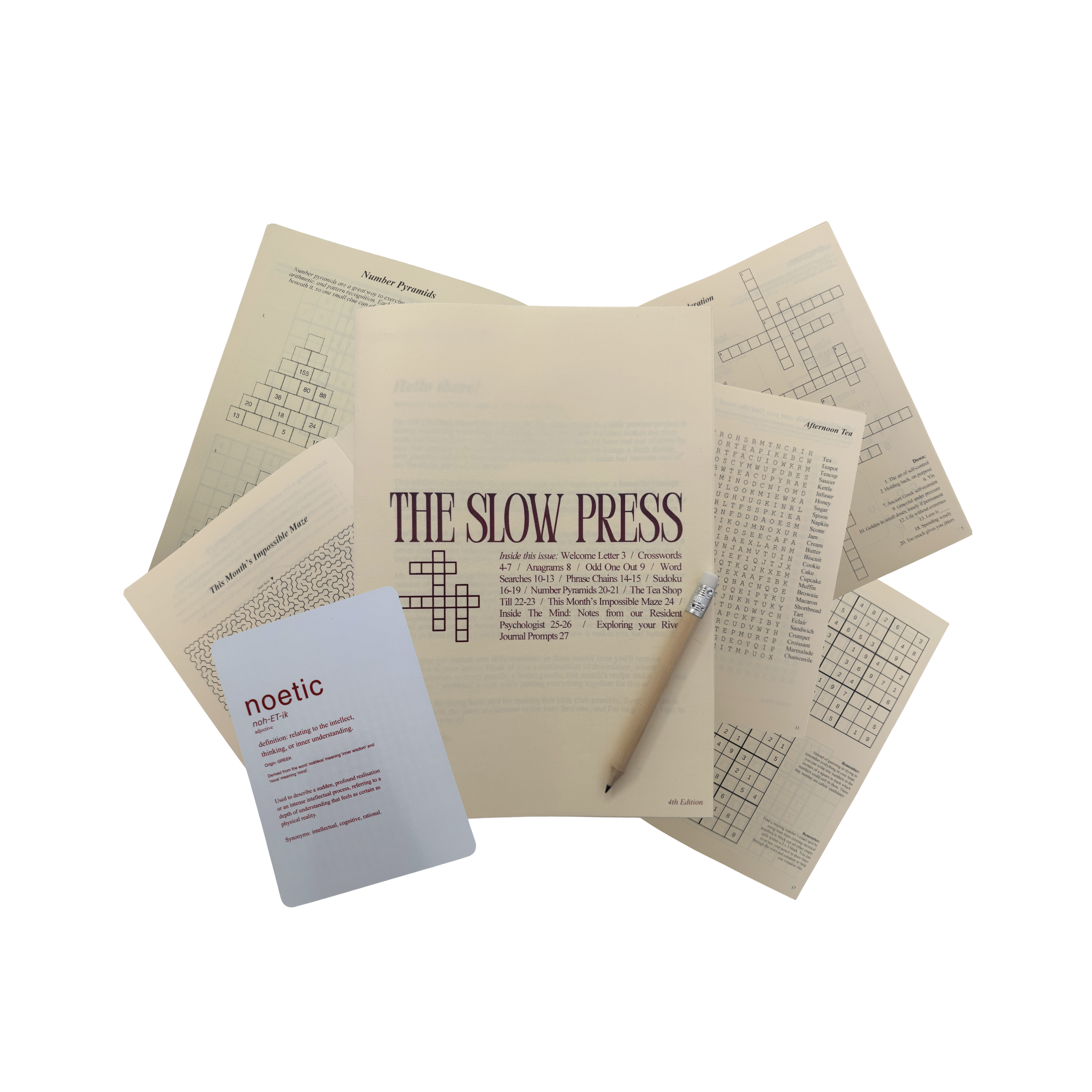 The Slow Press Club - 6 Month Subscription