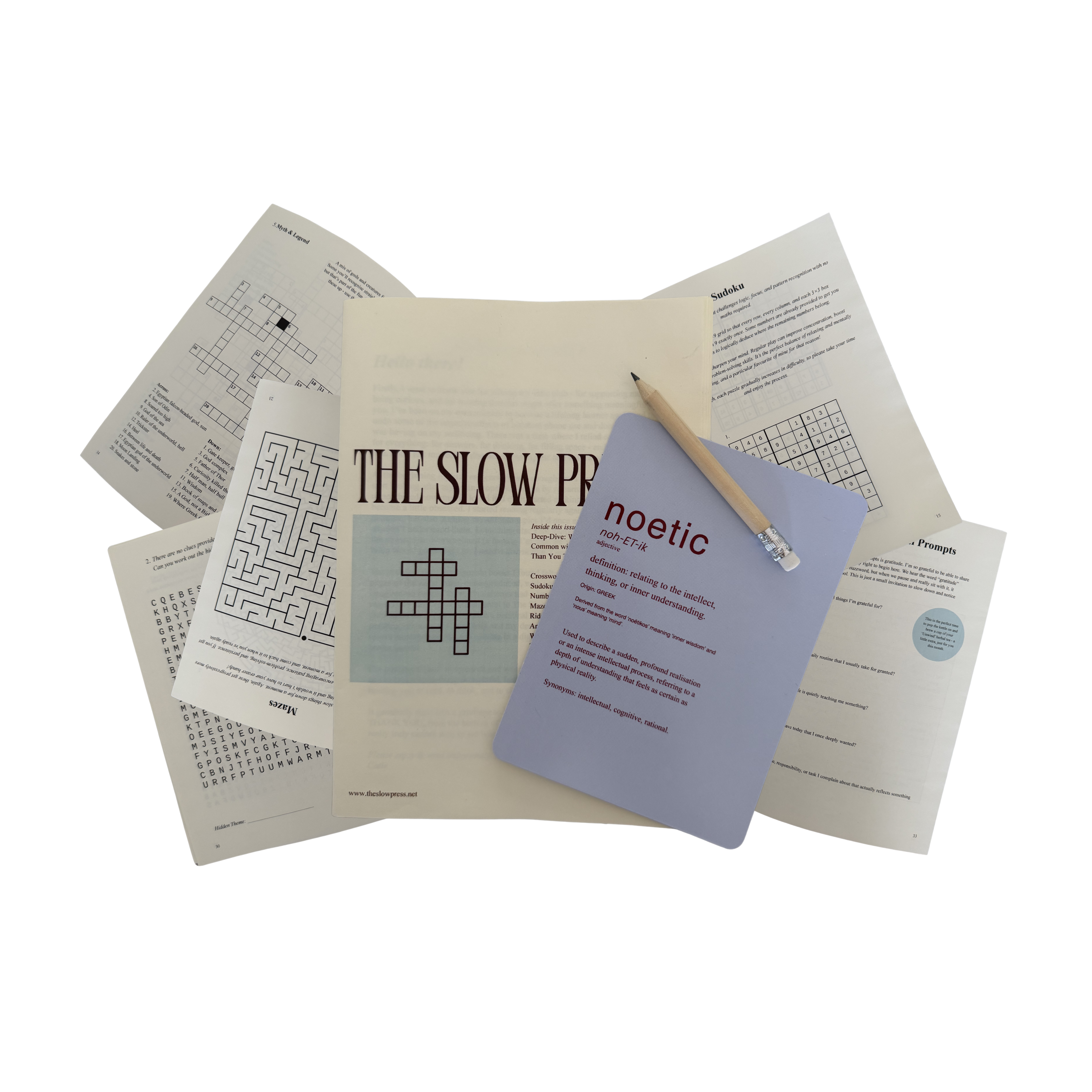 The Slow Press Club - 6 Month Subscription