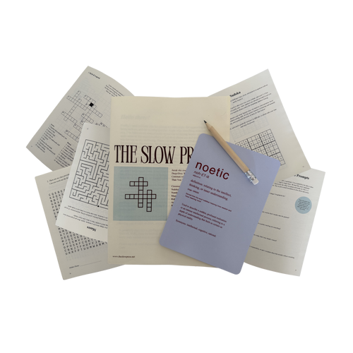 The Slow Press Club - 6 Month Subscription